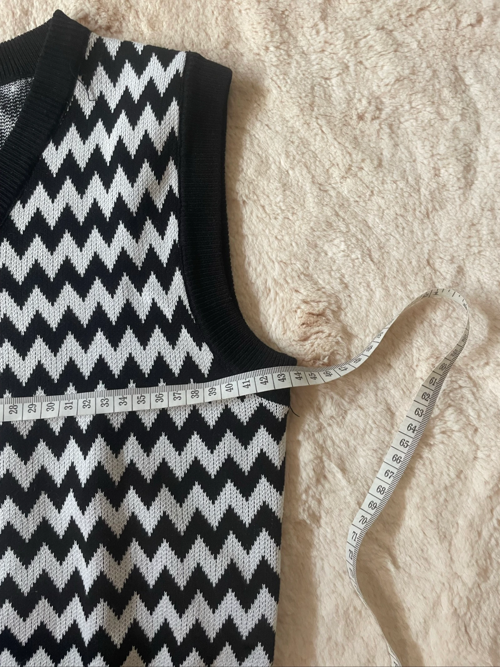 Gebreide vest – Maat S – photo 5